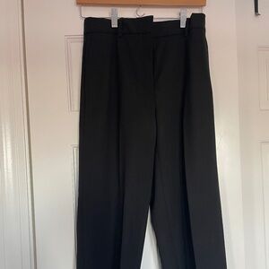 Babaton cropped wool wide leg pants size 6